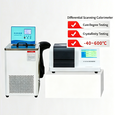 DSC-300C -40~600C Θερμιδόμετρο διαφορικής σάρωσης DSC χαμηλής θερμοκρασίας με υψηλή ακρίβεια